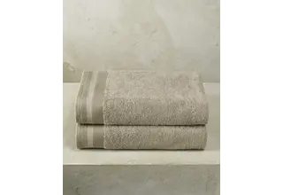 De Witte Lietaer badhanddoek Excellence 70x140 taupe