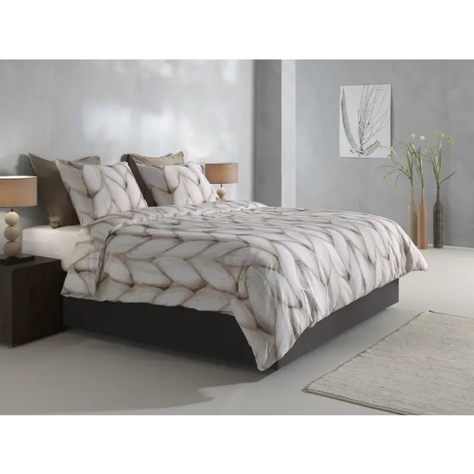 Zo ! Home Housse de couette Merino 240x200/220 Naturelle