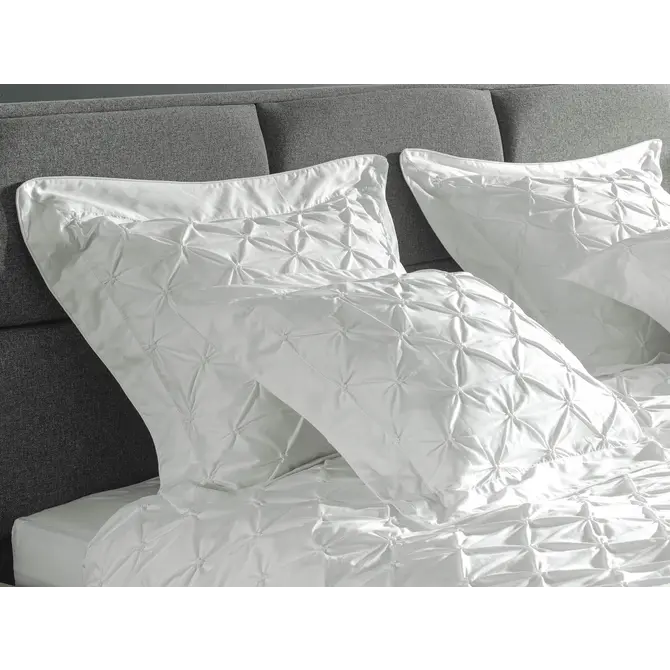 Yellow Como III Housse de couette 200x200/220 White