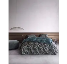 Essenza Issadore  dekbedovertrek Darkest blue 2p set 240x220