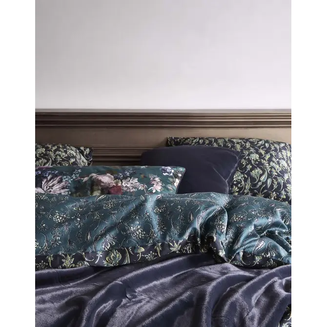 Essenza Issadore  dekbedovertrek Darkest blue 2p set 240x220
