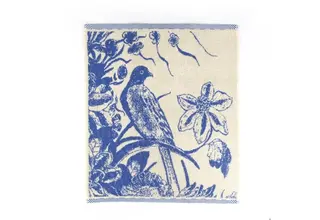 Bunzlau Castle Kitchen Towel Delfts Blue Bird Royal Blue