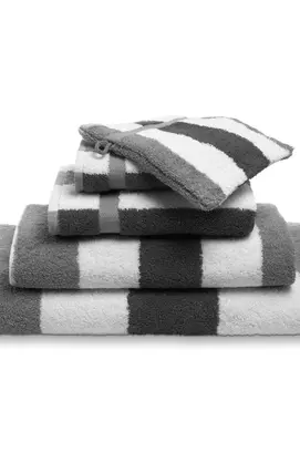 Vandyck Vancouver Mole Grey Guest towel 40x60