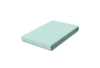 Schlafgut Pure Jersey Topper Drap-housse M - 120x200 - 130x220 435 Petrol Light