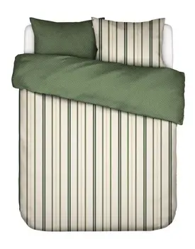 Essenza Meryl duvet dekbedovertrek 2p set 240x220 Pure Olive