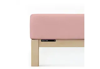 Schlafgut Drap-housse en éponge L - 140x200 - 160x200 154 Purple Mid