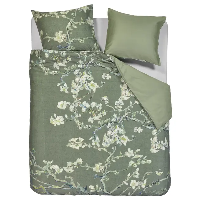 Beddinghouse x Van Gogh Museum Blossoming Housse de Couette - Vert 200 x 200/220 cm