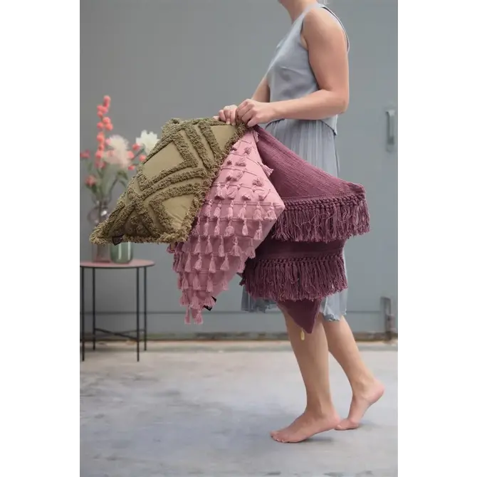 Kaat Amsterdam sierkussen Dondi Pink 45x45