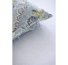 Pip Studio Thousand Leaves Hoeslakens- Blue 100x200 cm Hoekhoogte: 25 cm