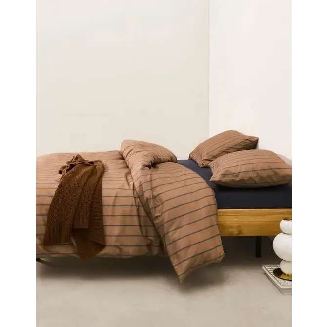 Marc O'Polo Torsken Enveloppe de couette 2p 240x220 Warm Pecan
