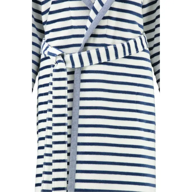 Cawö Peignoir à capuche pour femmes 6596 Navy 38