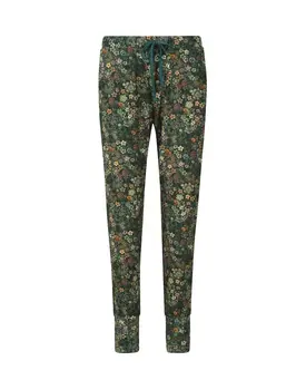 Pip Studio Bobien Long Trousers Tutti i Fiori Dark Green M