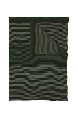 Pip Studio Plaid Blockstripe Vert 130x170 cm