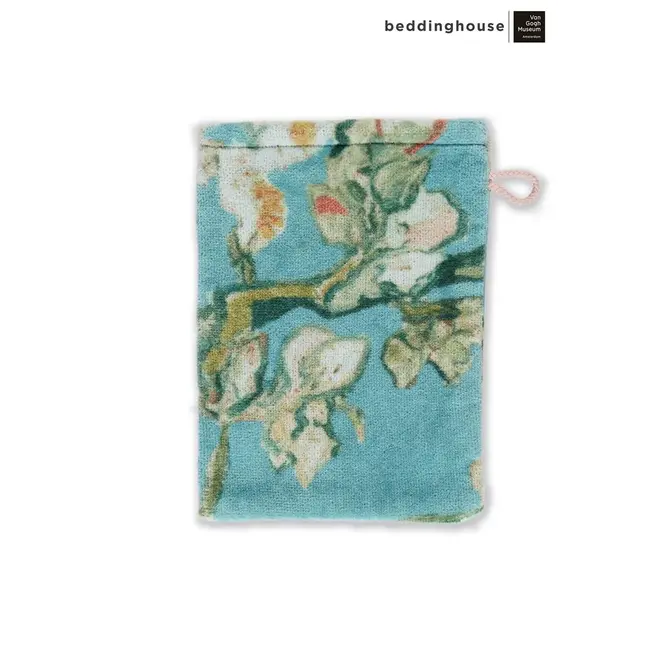 Beddinghouse x Van Gogh Museum Gant de toilette Blossom Bleu