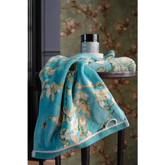Beddinghouse x Van Gogh Museum Gant de toilette Blossom Bleu