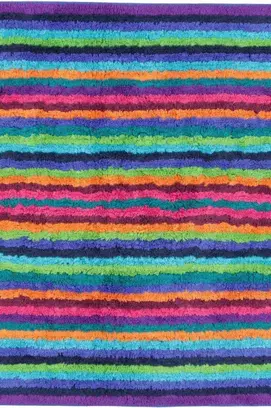 Cawö Tapis de bain Striped Reversible 7048 84-Multi-dark 60x60