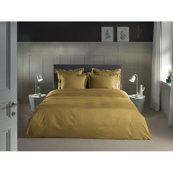Heckett & Lane - Housse de couette Banda 240x200x220 Amber Gold