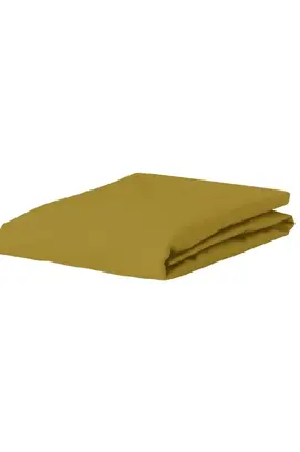 Drap-housse Essenza Minte 80x200 Olive