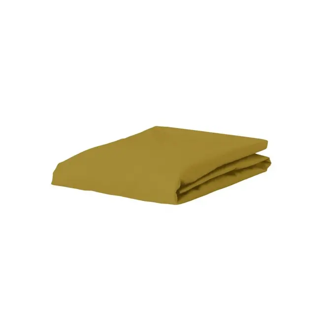 Drap-housse Essenza Minte 80x200 Olive