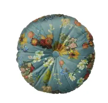 Beddinghouse x Van Gogh Museum Coussin Boule de Fleurs - Vert diamètre 40 cm