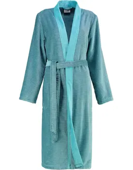 Cawo 6431 Velours Dames Badjas Kimono Turkis 36