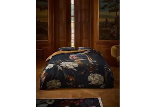Essenza for Maurtitshuis  Floral Girl Dekbedovertrek 2p set 240x220 Black