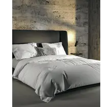 Yellow dekbedovertrek Velvet Touch optic-white