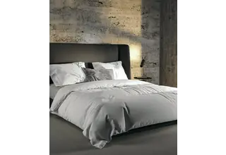 Enveloppe de couette jaune Velvet Touch optic-white