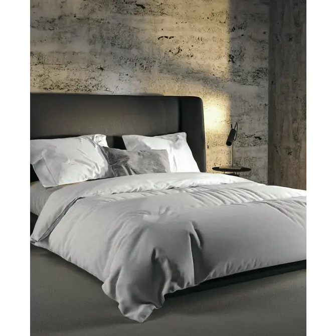 Enveloppe de couette jaune Velvet Touch optic-white