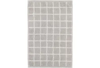 Cawö Zoom Karo serviette invités platine