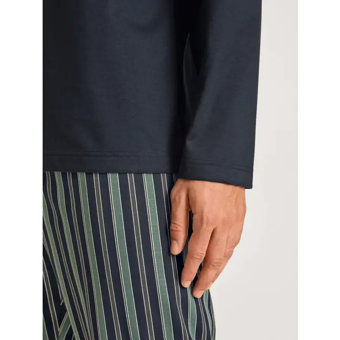 Pyjama Calida Hommes 43388 Bleu nuit L
