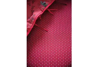 Drap-housse Pip Studio Startile - Rouge 100 x 200 cm hauteur des coins : 25