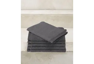 De Witte Lietaer washand Excellence 16x22 dark grey