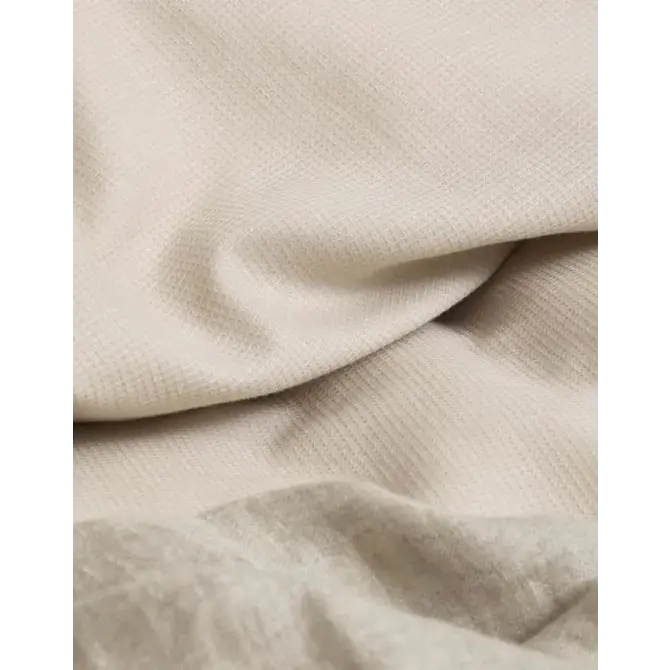 Marc O'Polo Summer Pique Duvet Cover Oatmeal 200x200/220 Marc O'Polo Summer Pique Duvet Cover Oatmeal 200x200/220