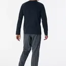Schiesser Schiesser Pyjama long bleu nuit 180274 48/S