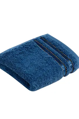 Vossen Gastendoekje Cult de Luxe 4690 Donker Blauw 30x50