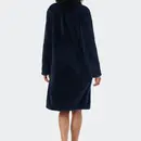Schiesser Schiesser Ladies Bathrobe 178417 bleu foncé XL 48/50