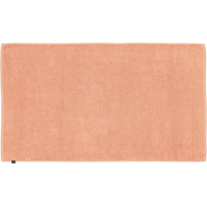 Cawö Tapis de bain (noué à la main) 1007 uni orange 60/100