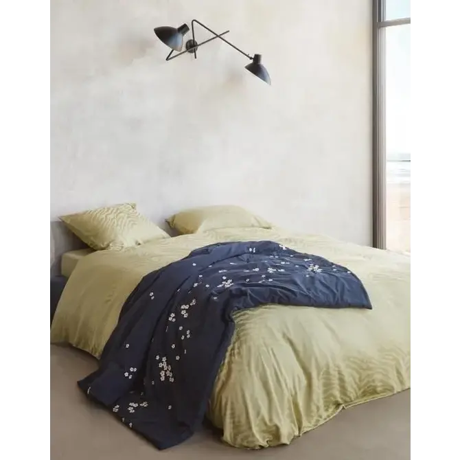 Essenza Belen  dekbedovertrek Fern Yellow 2p set 200x220