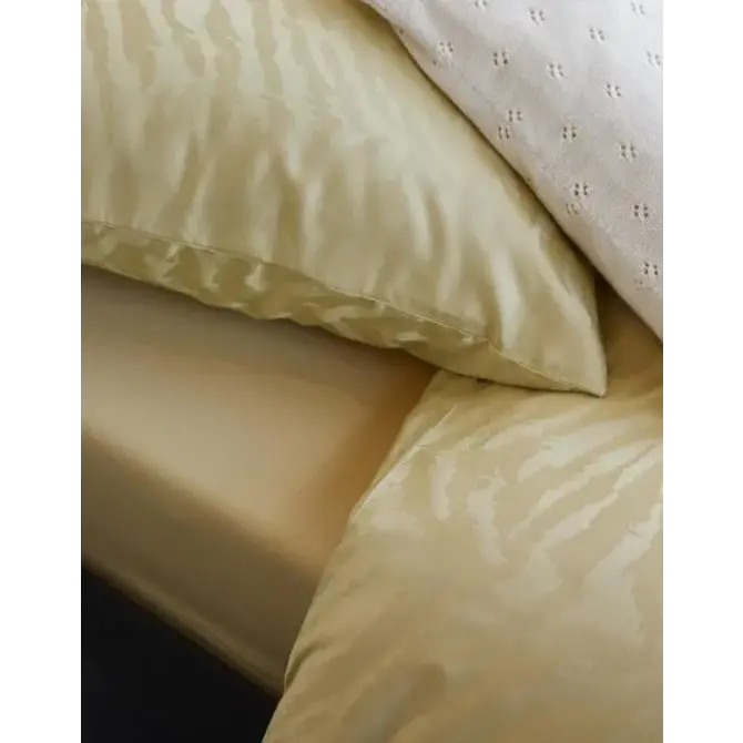 Essenza Belen  dekbedovertrek Fern Yellow 2p set 200x220