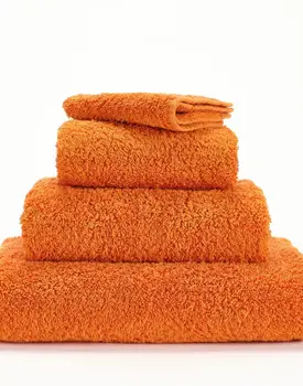 Abyss & Habidecor Super Pile Gastendoekje 40x75 614 tangerine