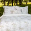 Dommelin Housse de couette Dommelin Marbre Satin 400TC Écru 140x200/220 cm