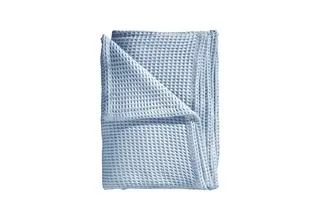 Heckett & Lane Wafel Plaid 180x260 Ice Blue