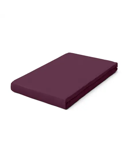 Schlafgut Pure Jersey Topper Hoeslaken L - 140x200 - 160x220 542 Purple Deep