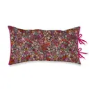 Pip Studio Pip Studio Tutti i Fiori Coussin décoratif Rouge foncé 35x60 cm