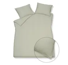 Vandyck Pure 24 Seerzuck.  Smoke Green Kussensloop (60x70)