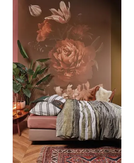 At Home by BeddingHouse Brave Dekbedovertrek - Zwart Wit 200 x 200/220 cm
