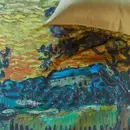 Beddinghouse Beddinghoue x Van Gogh Museum Evening Twilight Dekbedovertrek  Oker 240 x 200/220 cm + 2x 60 x 70 cm