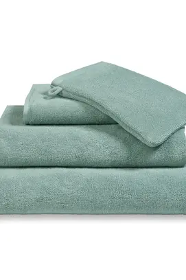 Vandyck Verona Plain Gastendoekje 30x50 pearl blue