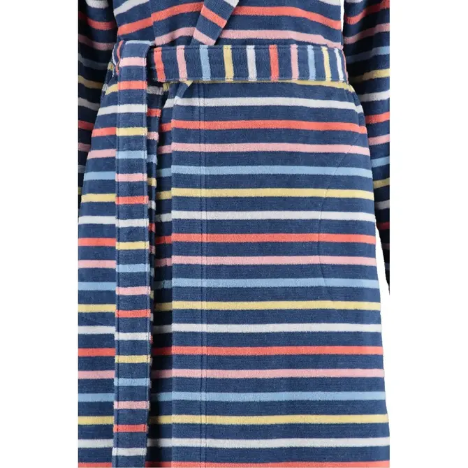 Cawö Dames Badjas 3344 Blau-multi  44 Cawö Dames Badjas 3344 Blau-multi  44